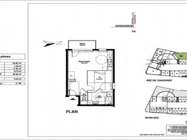 location appartement saint jean de la ruelle 2 pièces 45 m2 loiret 45140 595 € / mois