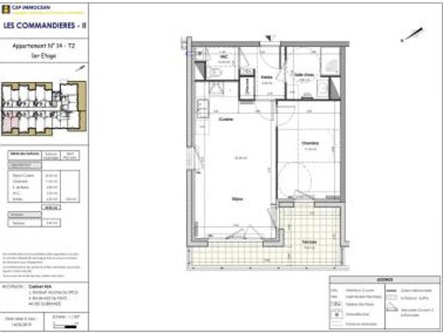 location appartement saint nazaire 2 pièces 45 m2 loire atlantique 44600 556 € / mois