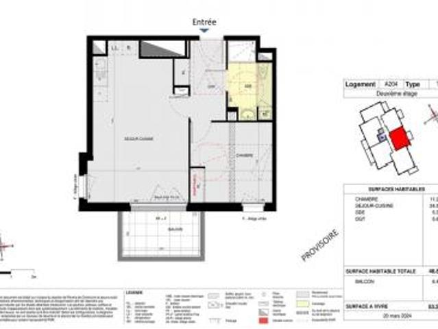 location appartement saint nazaire 2 pièces 46 m2 loire atlantique 44600 630 € / mois