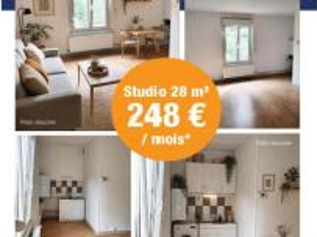 location appartement senones 1 pièce 28 m2 vosges 88210 277 € / mois