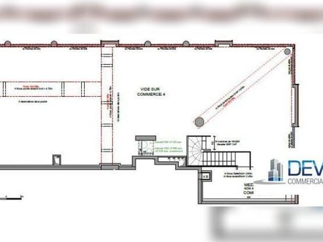 Location Boutique 92400, Courbevoie france