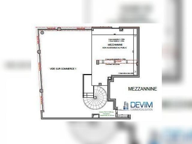 Location Boutique 92400, Courbevoie france