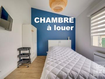 Location chambre meublée 24m² coliving Talence Bordeaux sud