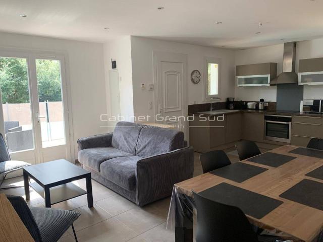 Location de Septembre à Juin: Villa 3 pieces avec Piscine