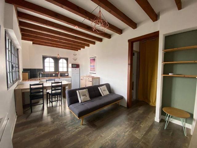 LOCATION d'un appart T2 meublé 34 m² à SAINT VINCENT DE TYROSS