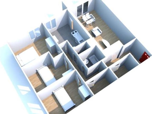 Location d'un appartement T4 à Elbeuf