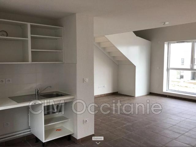 Location duplex 3 pièces Cornebarrieu 64 m²