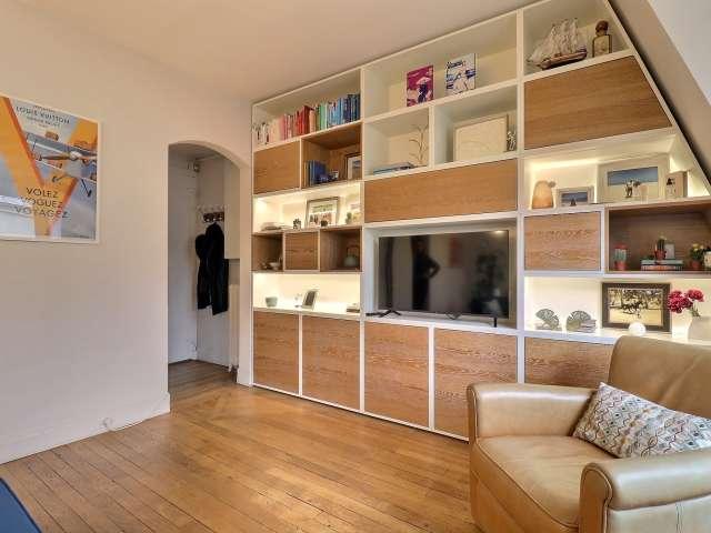 Location Duplex meublé 2 chambres 70m² Jules Joffrin Mairie du 18ème Paris