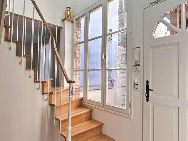 Location duplex meublé 2 chambres 73 m² Neuilly sur Seine