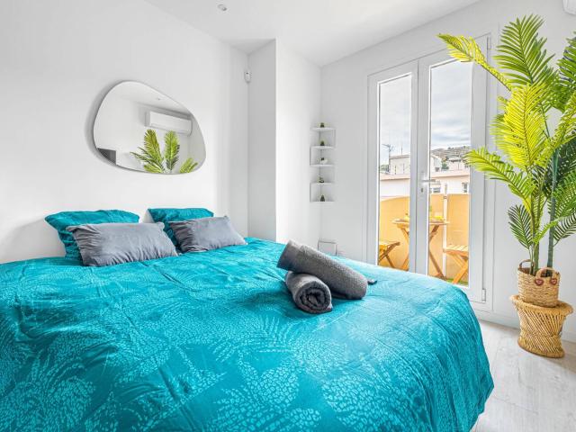 location etudiante studio avec balcon quartier gambetta/garnier