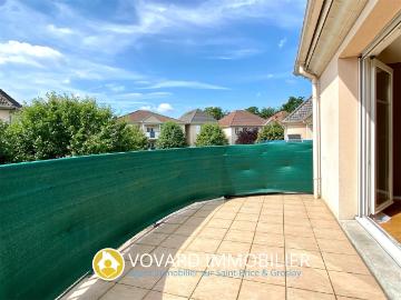 Location F3 avec Terrasse 12 m2