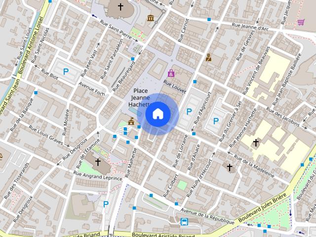 LOCATION F3 PLEIN DE CENTRE DE BEAUVAIS