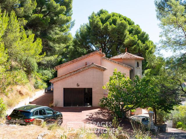 Location haut de villa plain pied vue mer