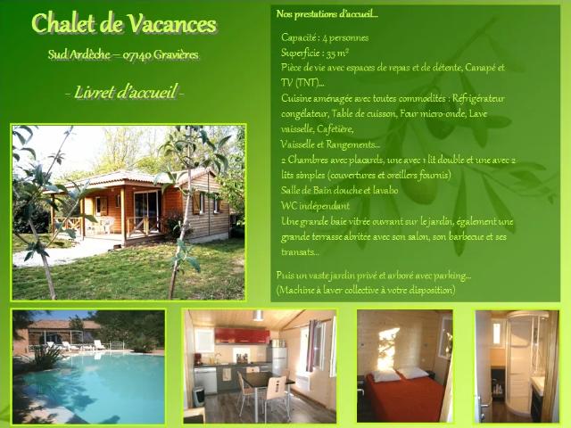 Location House Chemin de la Jeanne, Les Vans