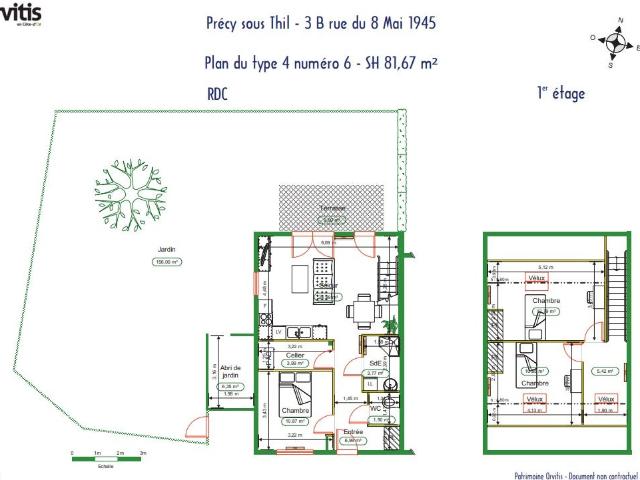 Location House Rue du 8 Mai 1945, Précy sous Thil