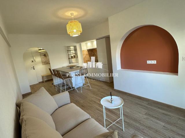 Location LOCATION A L'ANNEE JUAN LES PINS 2 Pieces de 37.41 m²