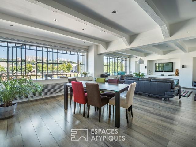Location Loft dans une ancienne biscuiterie à LYON 125 m2 Espaces Atypiques Lyon