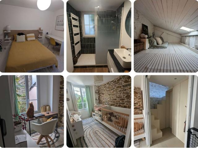 Location maison 3 pièces Nantes Centre Ville 44