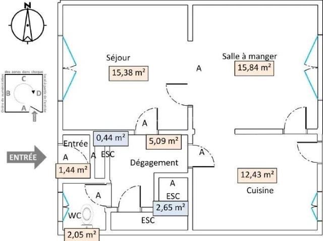 Location Maison 7 pièces 167 m2 à Asnières sur Seine