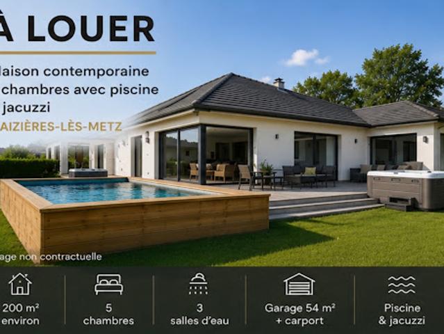 Location Maison 7 pièces 200 m2 Metz
