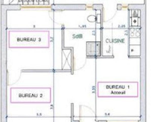Location Maison 4 pièces 65 m2 Clamart