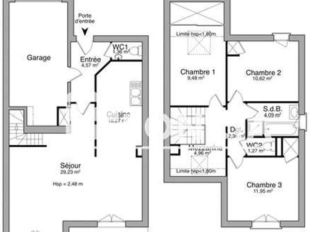 Location maison 4 pièces Rezé 44