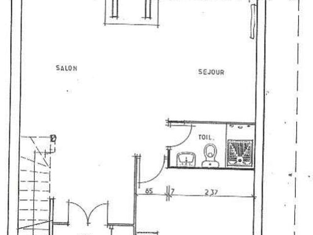 Location maison 6 pièces Rennes Bourg L'evêque 35