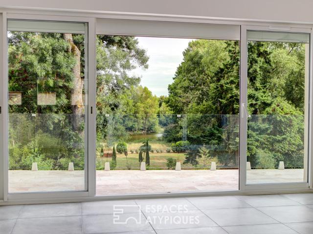 Location Maison contemporaine à SAint AY à SAINT AY 251.74 m2 Espaces Atypiques Orléans