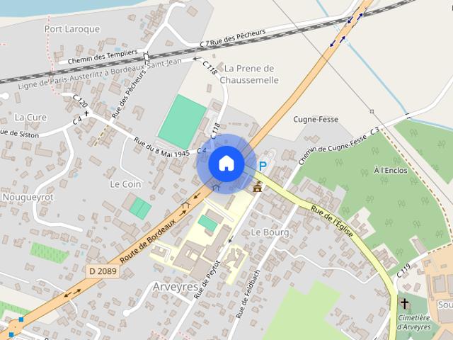 Location maison Arveyres: 1 018 € AJP Immobilier Libourne