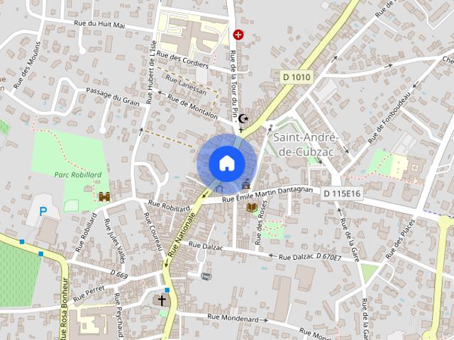 Location maison Arveyres: 962 € AJP Immobilier Saint Andre de Cubzac