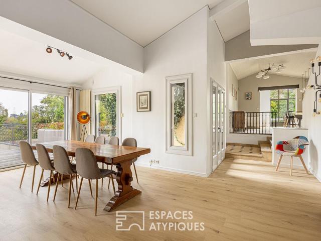 Location Maison de caractère avec piscine et vue dégagée à Saint Didier au Mont d'Or à SAINT DIDIER AU MONT D OR 270 m2 Espaces Atypiques Lyon