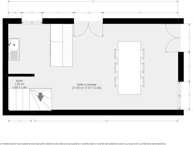 Location Maison de village 3 pièces 73 m2 à Val de Louyre Et Caudeau