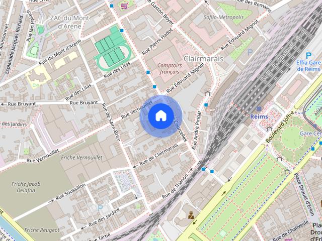 Location maison T5 113.52m² à Reims 51100