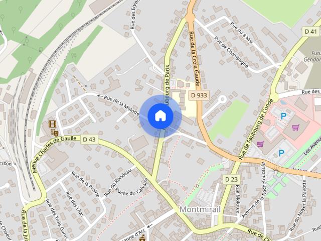 Location maison T5 92.00m² à Montmirail 51210