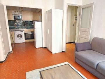 Location Marseille 13005/ Baille / Conception/ Type 1 meublé