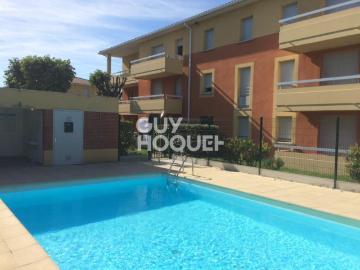 LOCATION Meublé appartement T2 34 m² balcon + parking à TOULOUSE