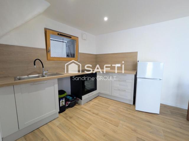 LOCATION MEUBLÉE T3 RENOVÉE avec ATELIER