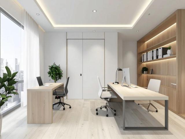Location strategica, Ufficio moderno con 5 stanze funzionali