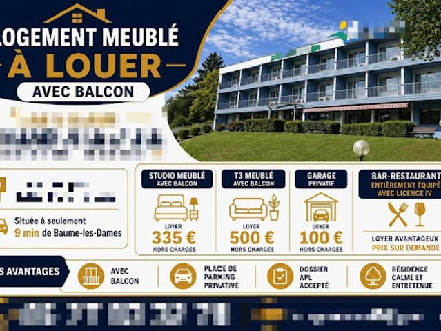 Location Studio 1 pièce 23 m2 Hyèvre Paroisse