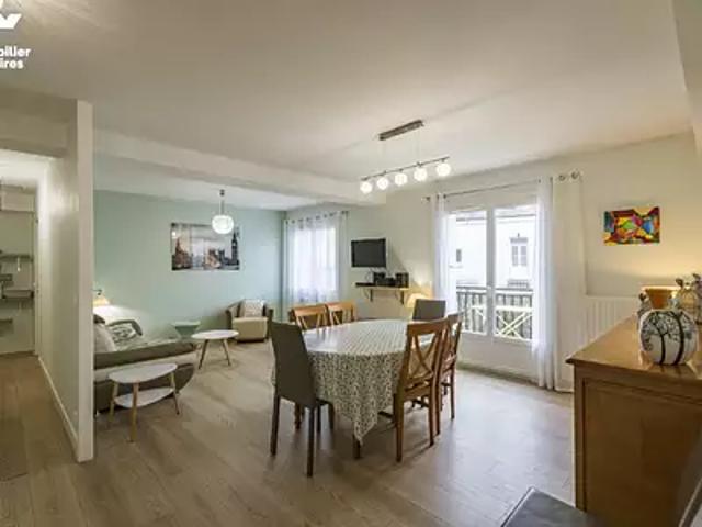 Loches 37600 Achat / Vente appartement 4 pièces t4 au dernier étage