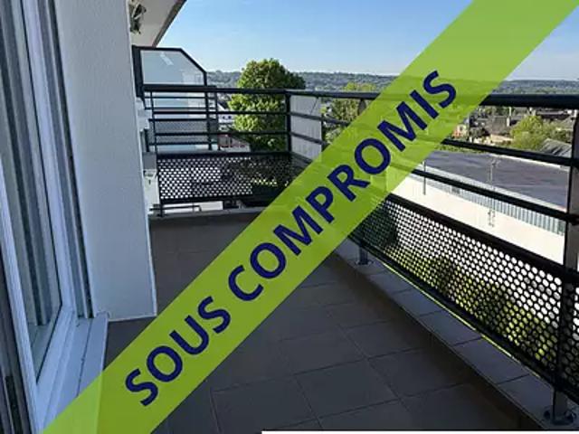 Locminé 56500 Achat / Vente appartement 3 pièces t3 au dernier étage
