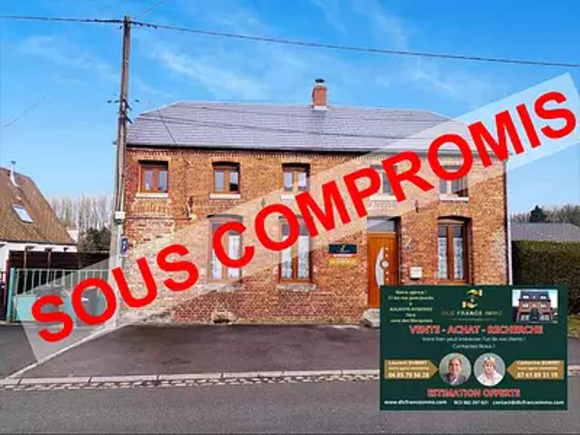 Locquignol 59530 Achat / Vente maison 7 pièces t7