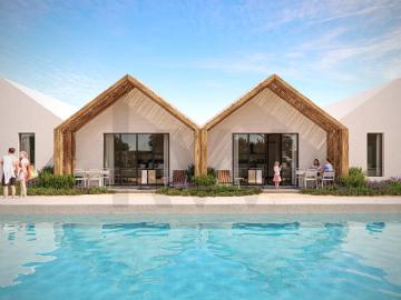 Lodge L1.4 T1 | 53,55 m² + 8,5 m² exterior | €350.000