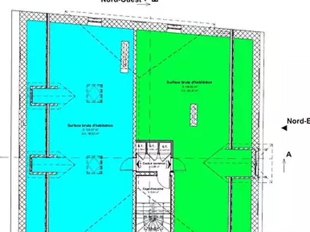 Lods 25930 Achat / Vente appartement 3 pièces t3