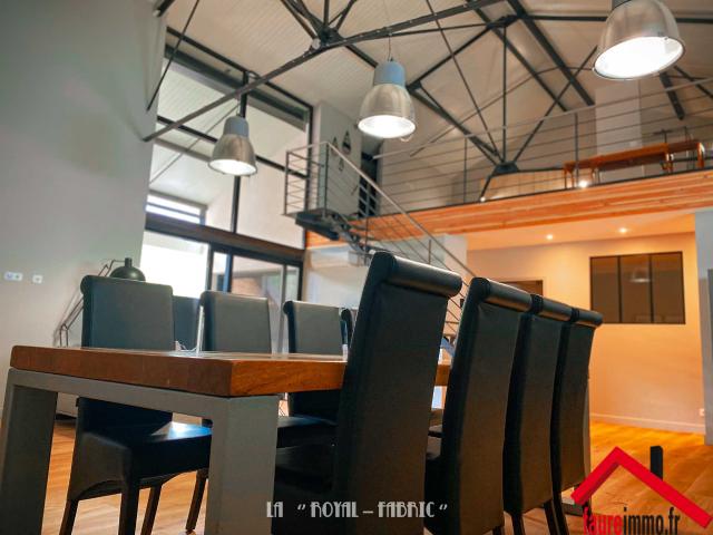 LOFT MEUBLE INSPIRATION INDUSTRIELLE FAUREIMMO.FR/