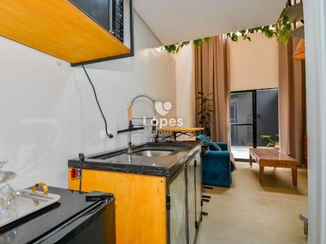 LOFT MOBILIADO COM GARDEN E COM VAGA EM SANTA FELICIDADE