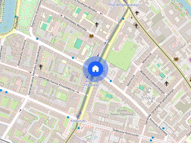 LOFT nowa kamienica centrum antresola media i ogrzewanie miejskie