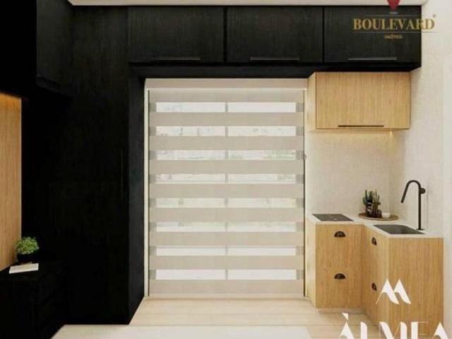 Loft novo com 1 dormitório à venda, 27 m² por R$ 265.050 Água Verde Curitiba/PR