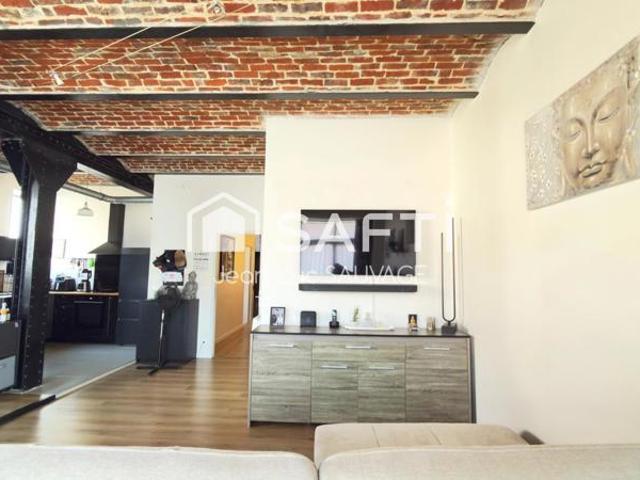 Loft avec cachet 106 m2 2 ch Balcon parking