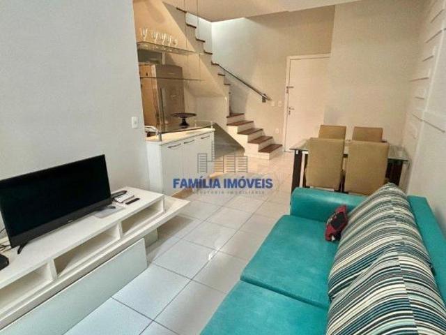 Loft a venda 2 quartos mobiliado lazer completo Gonzaga Santos/SP